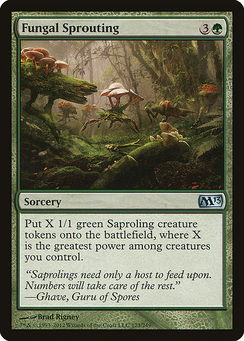 Carta Magic - Fungal Sprouting - Idioma: Español - Edicion: Magic 2013