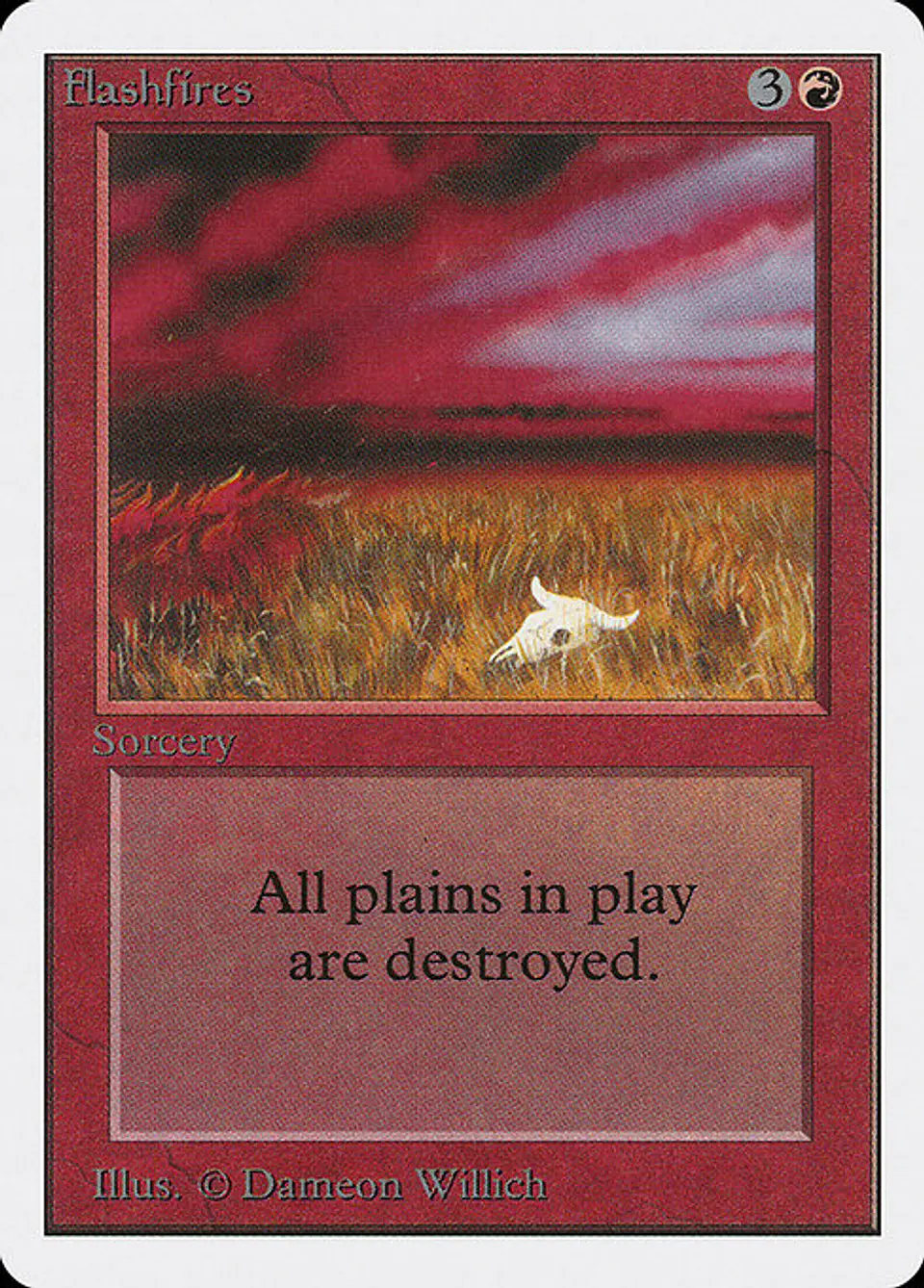 Carta Magic - Flashfires - Idioma: Ingles - Edicion: Unlimited Edition 1