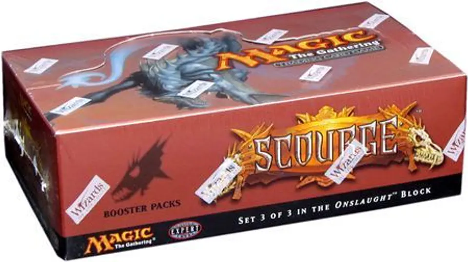 Caja de 36 Sobres de cartas Magic Scourge (Azote) Español 1