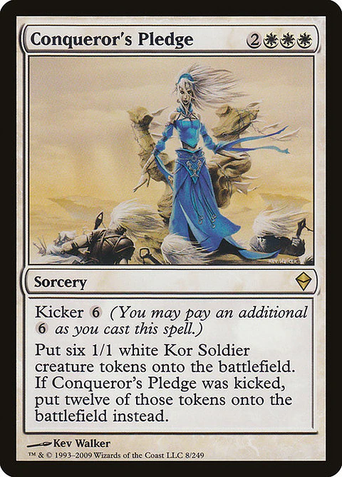 Carta Magic - FOIL Conqueror's Pledge - Idioma: Ingles - Edicion: Zendikar