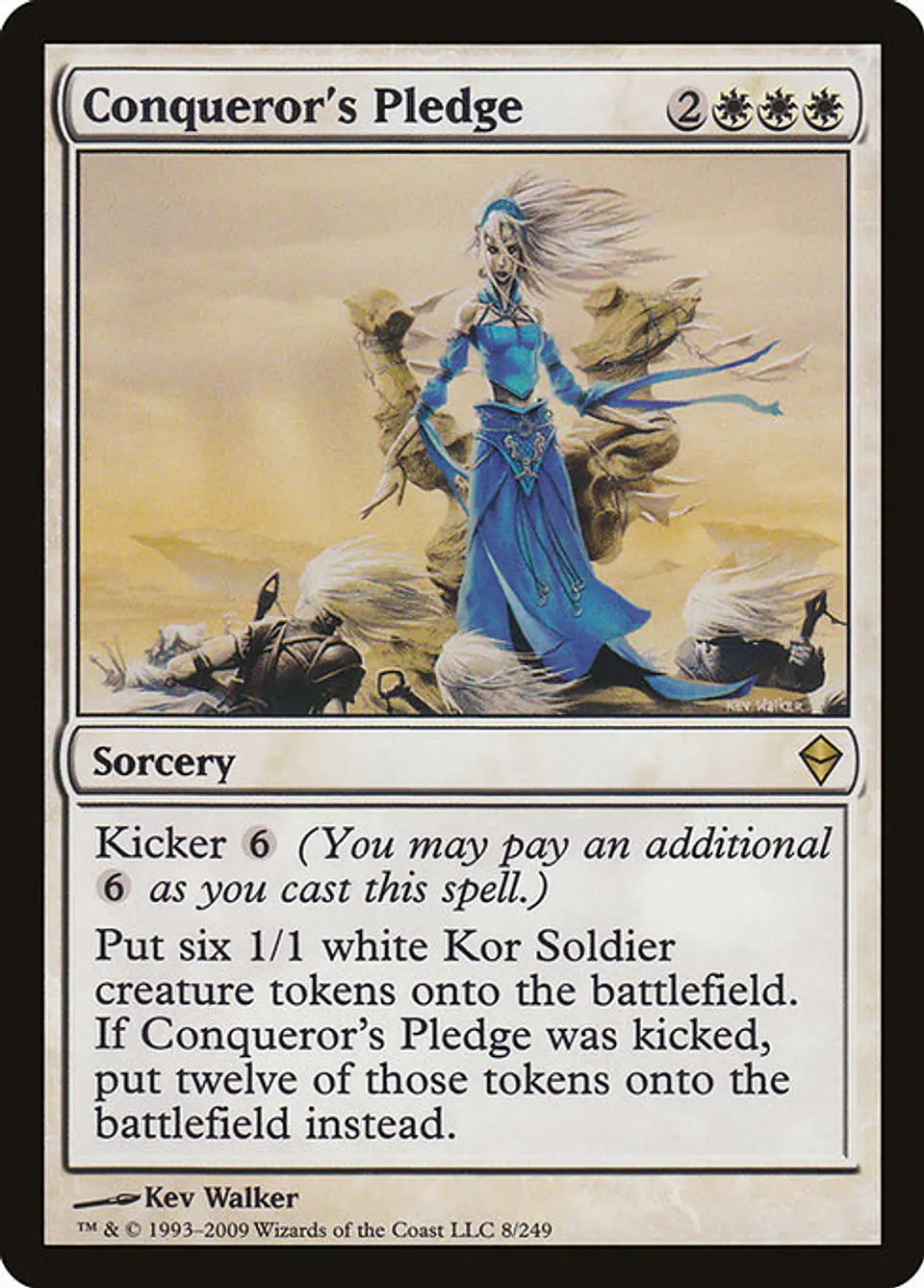 Carta Magic - FOIL Conqueror's Pledge - Idioma: Ingles - Edicion: Zendikar 1