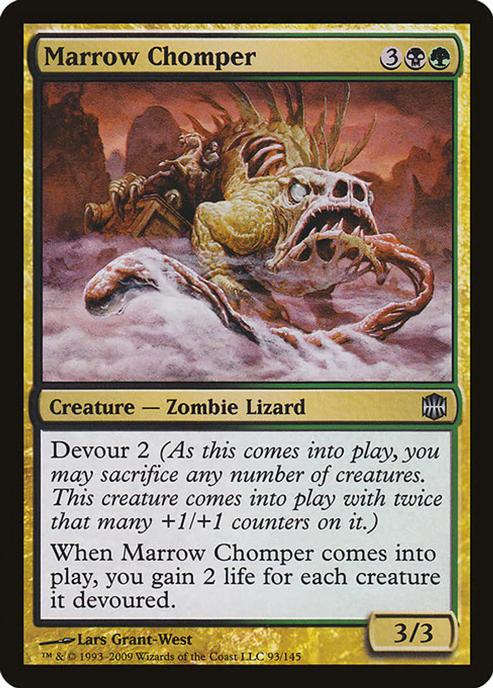 Carta Magic - FOIL Marrow Chomper - Idioma: Ingles - Edicion: Alara Reborn 1