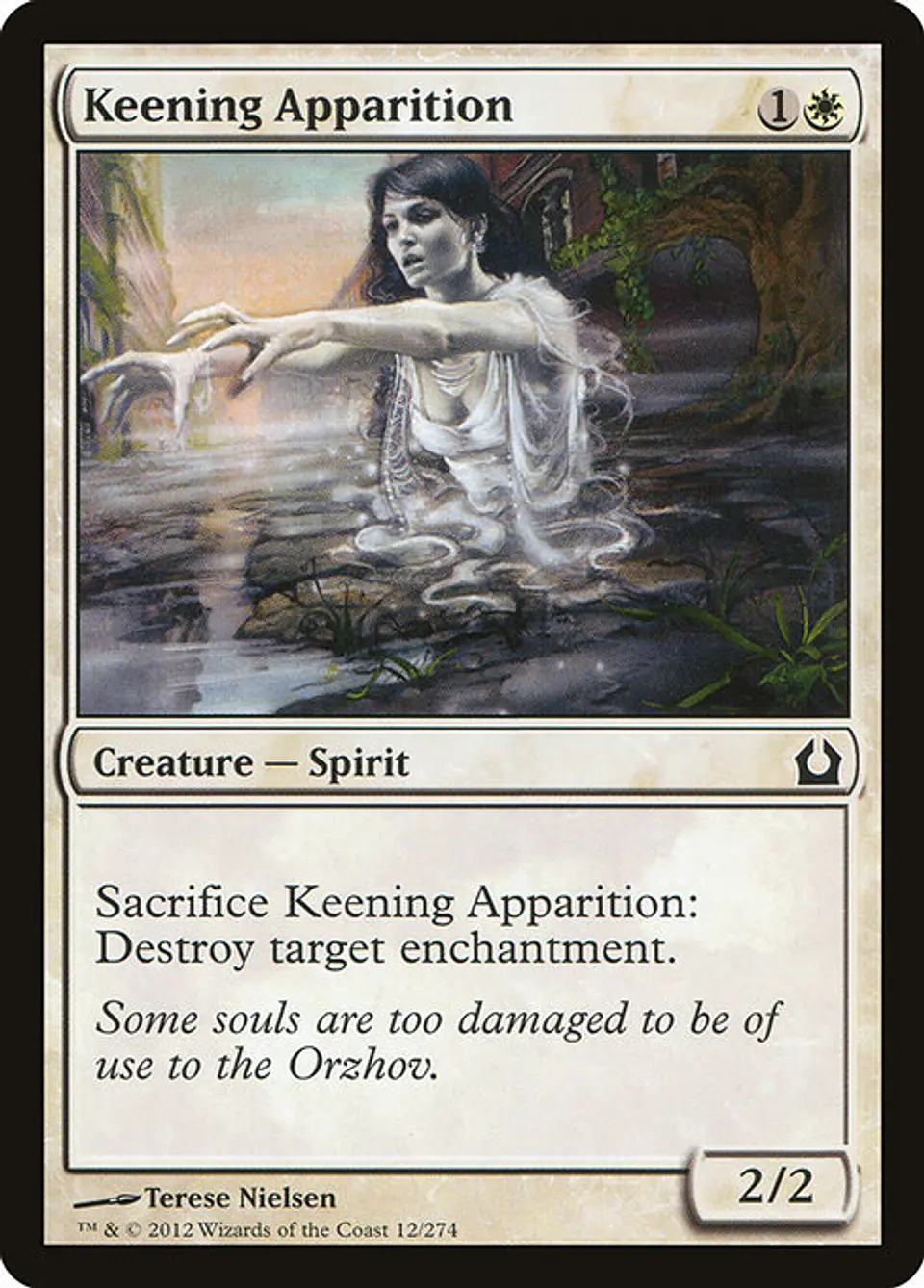 Carta Magic - FOIL Keening Apparition - Idioma: Espa–ol - Edicion: Return to Ravnica 1