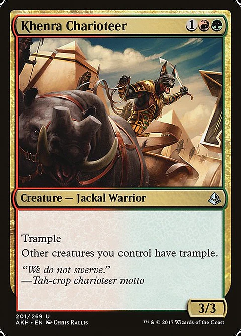 Carta Magic - FOIL Khenra Charioteer - Idioma: Ingles - Edicion: Amonkhet