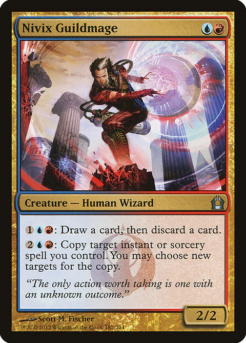 Carta Magic - FOIL Nivix Guildmage - Idioma: Ingles - Edicion: Return to Ravnica