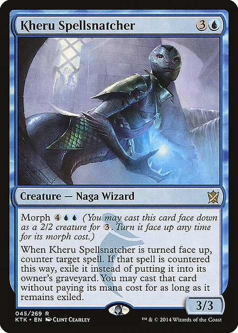 Carta Magic - FOIL Kheru Spellsnatcher - Idioma: Espa–ol - Edicion: Khans of Tarkir