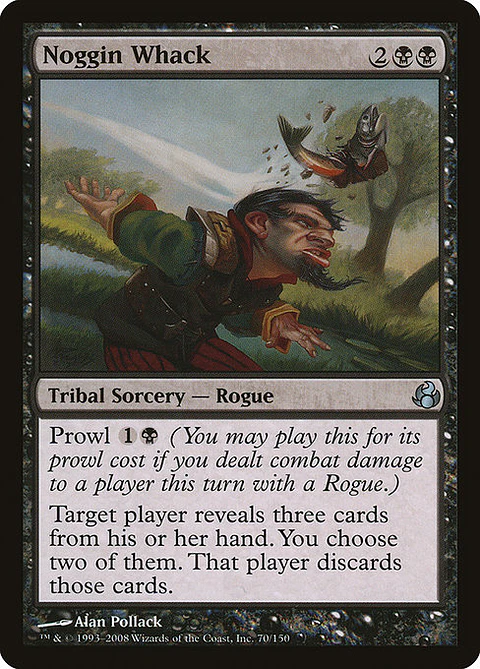 Carta Magic - FOIL Noggin Whack - Idioma: Ingles - Edicion: Morningtide