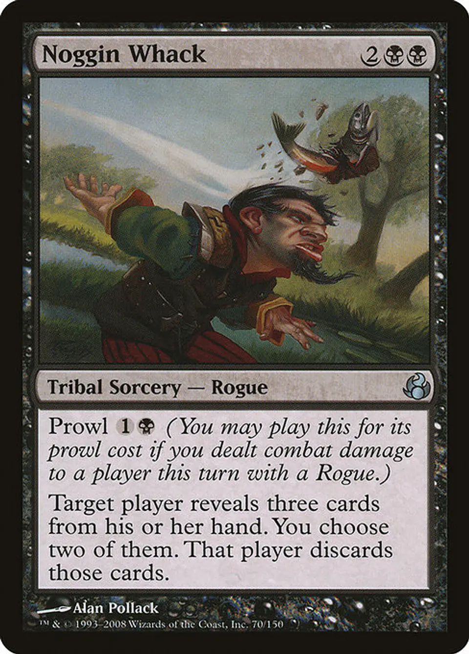 Carta Magic - FOIL Noggin Whack - Idioma: Ingles - Edicion: Morningtide 1