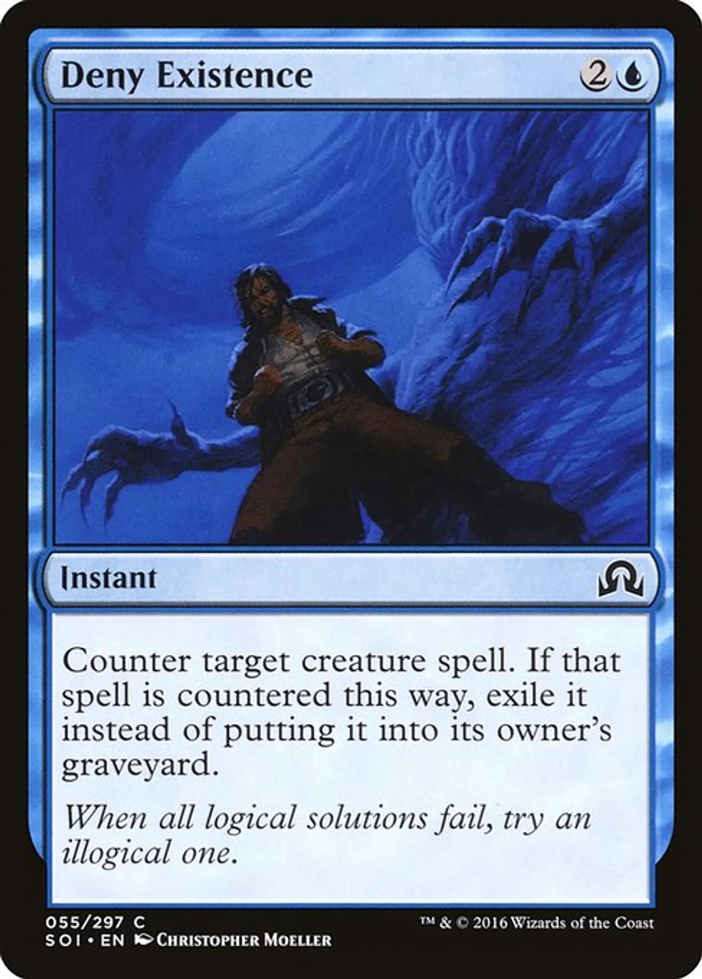 Carta Magic - FOIL Deny Existence - Idioma: Ingles - Edicion: Shadows over Innistrad 1