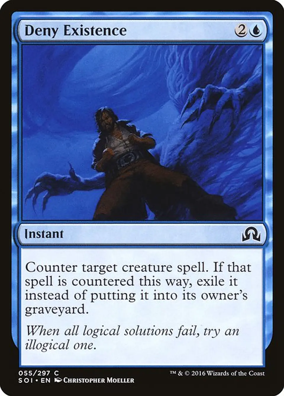 Carta Magic - FOIL Deny Existence - Idioma: Ingles - Edicion: Shadows over Innistrad 1