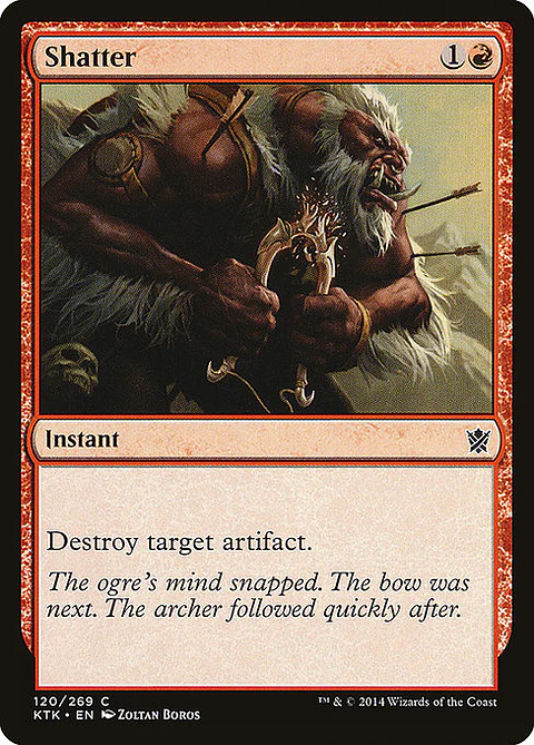 Carta Magic - FOIL Shatter - Idioma: Espa–ol - Edicion: Khans of Tarkir