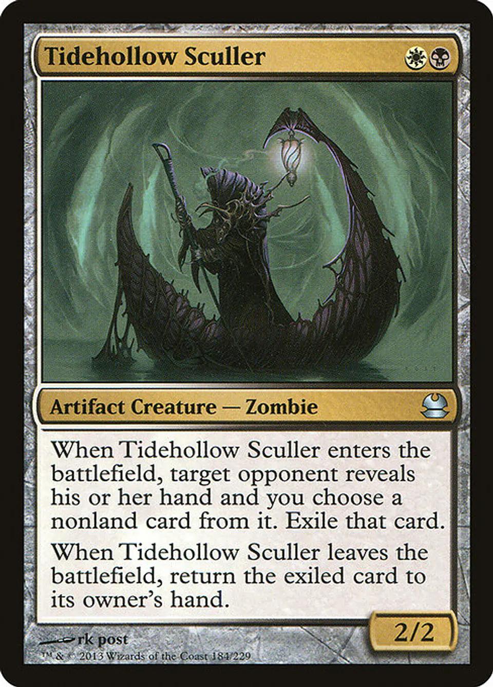 Carta Magic - FOIL Tidehollow Sculler - Idioma: Ingles - Edicion: Modern Masters 1