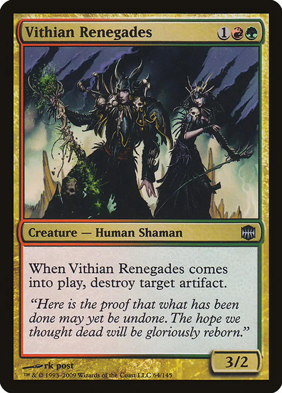 Carta Magic - FOIL Vithian Renegades - Idioma: Ingles - Edicion: Alara Reborn 1