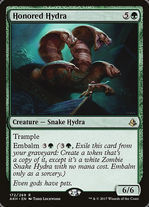 Carta Magic - FOIL Honored Hydra - Idioma: Espa–ol - Edicion: Amonkhet