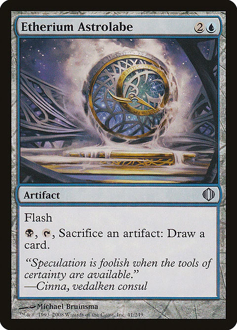 Carta Magic - FOIL Etherium Astrolabe - Idioma: Ingles - Edicion: Shards of Alara