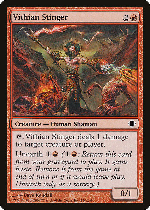 Carta Magic - FOIL Vithian Stinger - Idioma: Ingles - Edicion: Shards of Alara