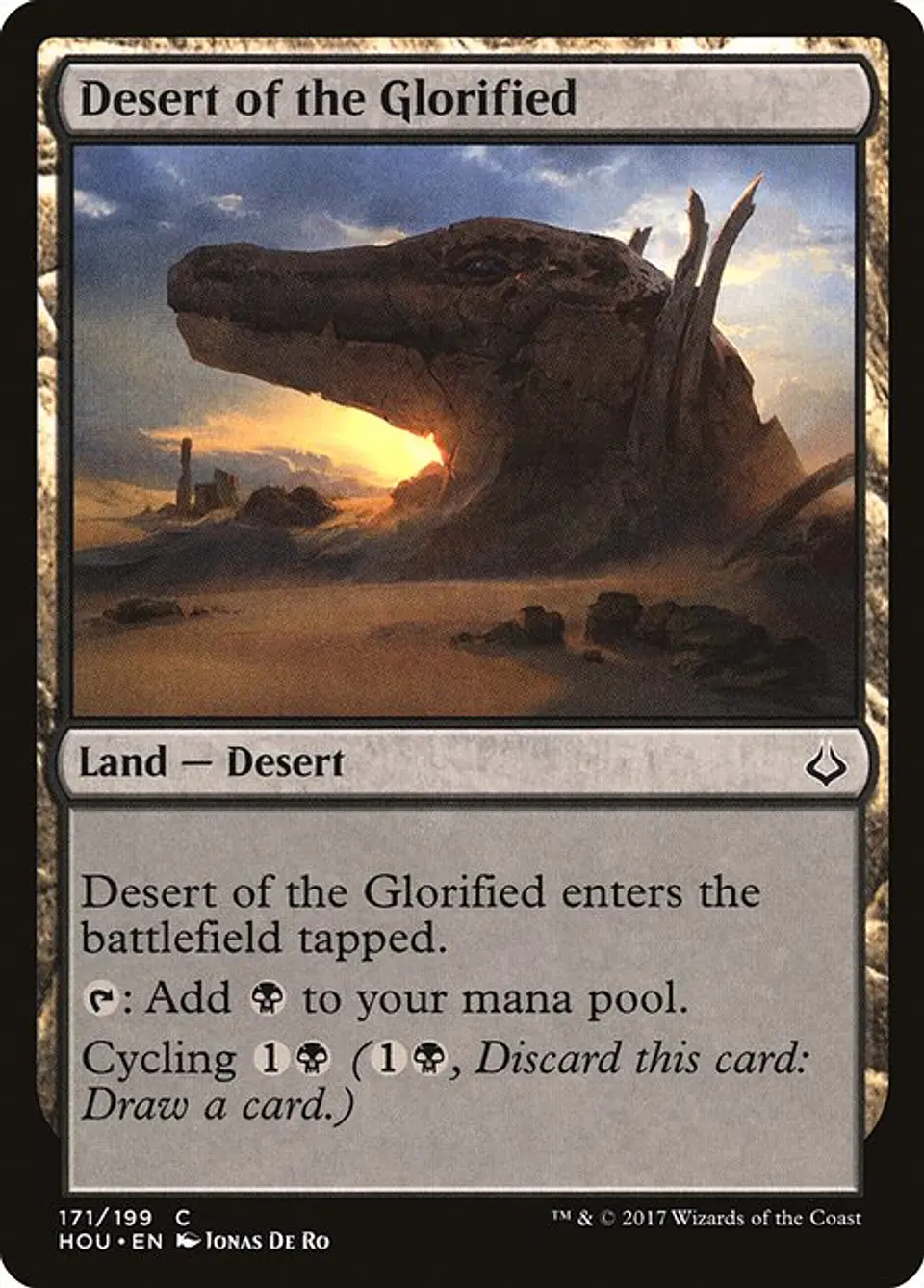 Carta Magic - FOIL Desert of the Glorified - Idioma: Espa–ol - Edicion: Hour of Devastation 1