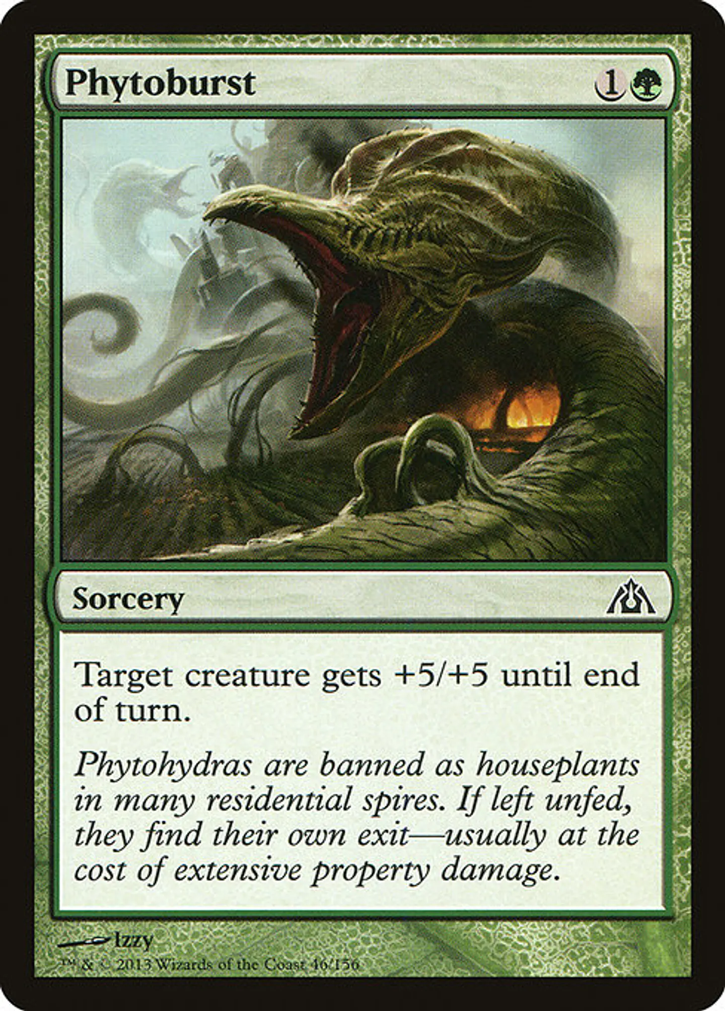 Carta Magic - FOIL Phytoburst - Idioma: Espa–ol - Edicion: Dragon's Maze 1