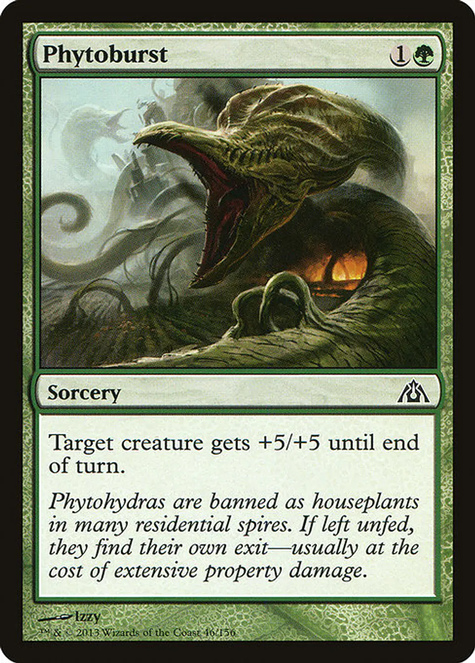 Carta Magic - FOIL Phytoburst - Idioma: Espa–ol - Edicion: Dragon's Maze 1