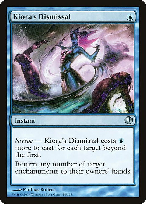 Carta Magic - FOIL Kiora's Dismissal - Idioma: Espa–ol - Edicion: Journey into Nyx