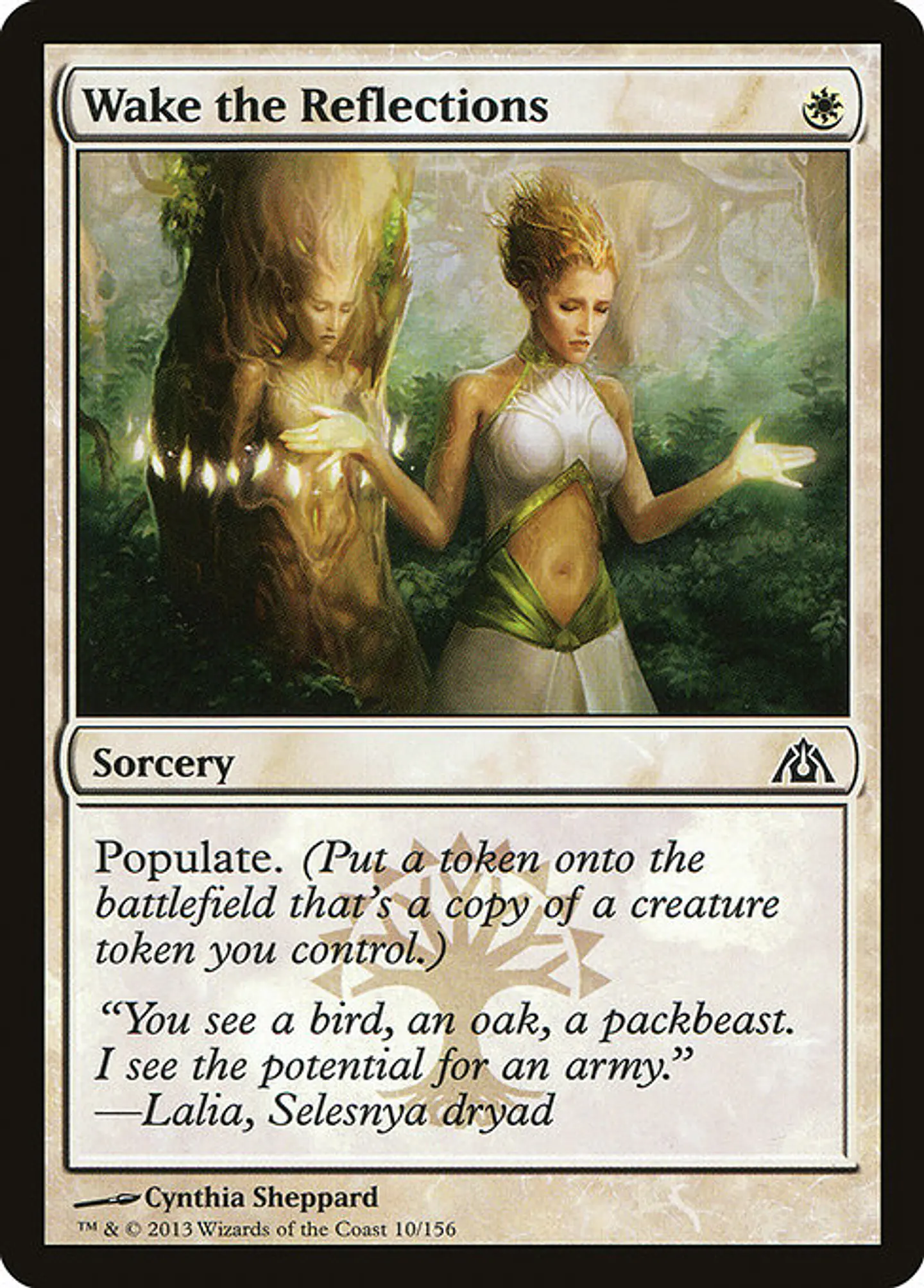 Carta Magic - FOIL Wake the Reflections - Idioma: Ingles - Edicion: Dragon's Maze 1