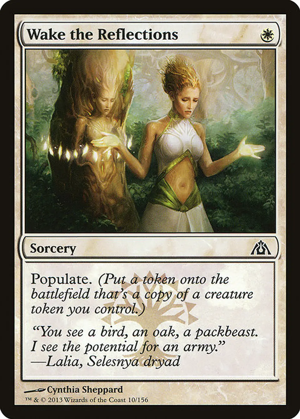 Carta Magic - FOIL Wake the Reflections - Idioma: Ingles - Edicion: Dragon's Maze 1