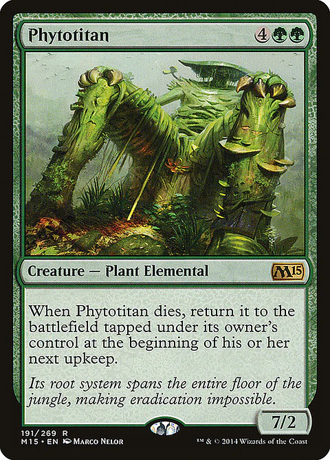 Carta Magic - FOIL Phytotitan - Idioma: Ingles - Edicion: Magic 2015