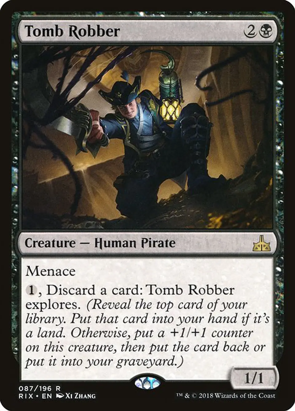 Carta Magic - FOIL Tomb Robber - Idioma: Espa–ol - Edicion: Rivals of Ixalan 1