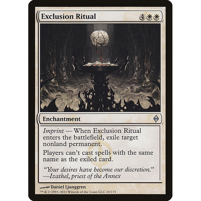 Carta Magic - FOIL Exclusion Ritual - Idioma: Ingles - Edicion: New Phyrexia