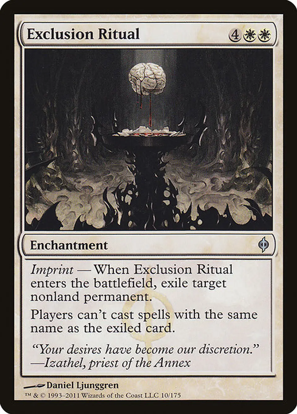 Carta Magic - FOIL Exclusion Ritual - Idioma: Ingles - Edicion: New Phyrexia 1