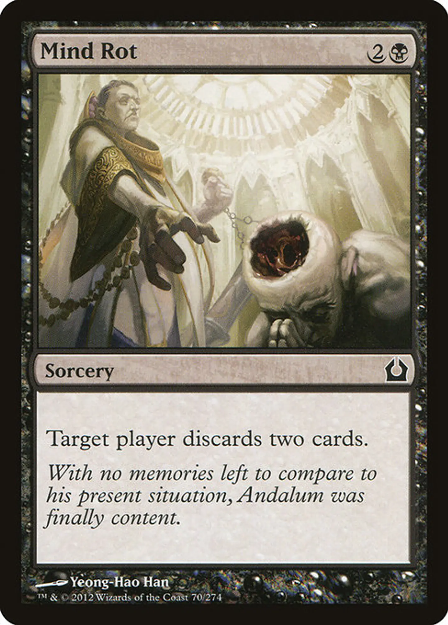Carta Magic - FOIL Mind Rot - Idioma: Ingles - Edicion: Return to Ravnica 1