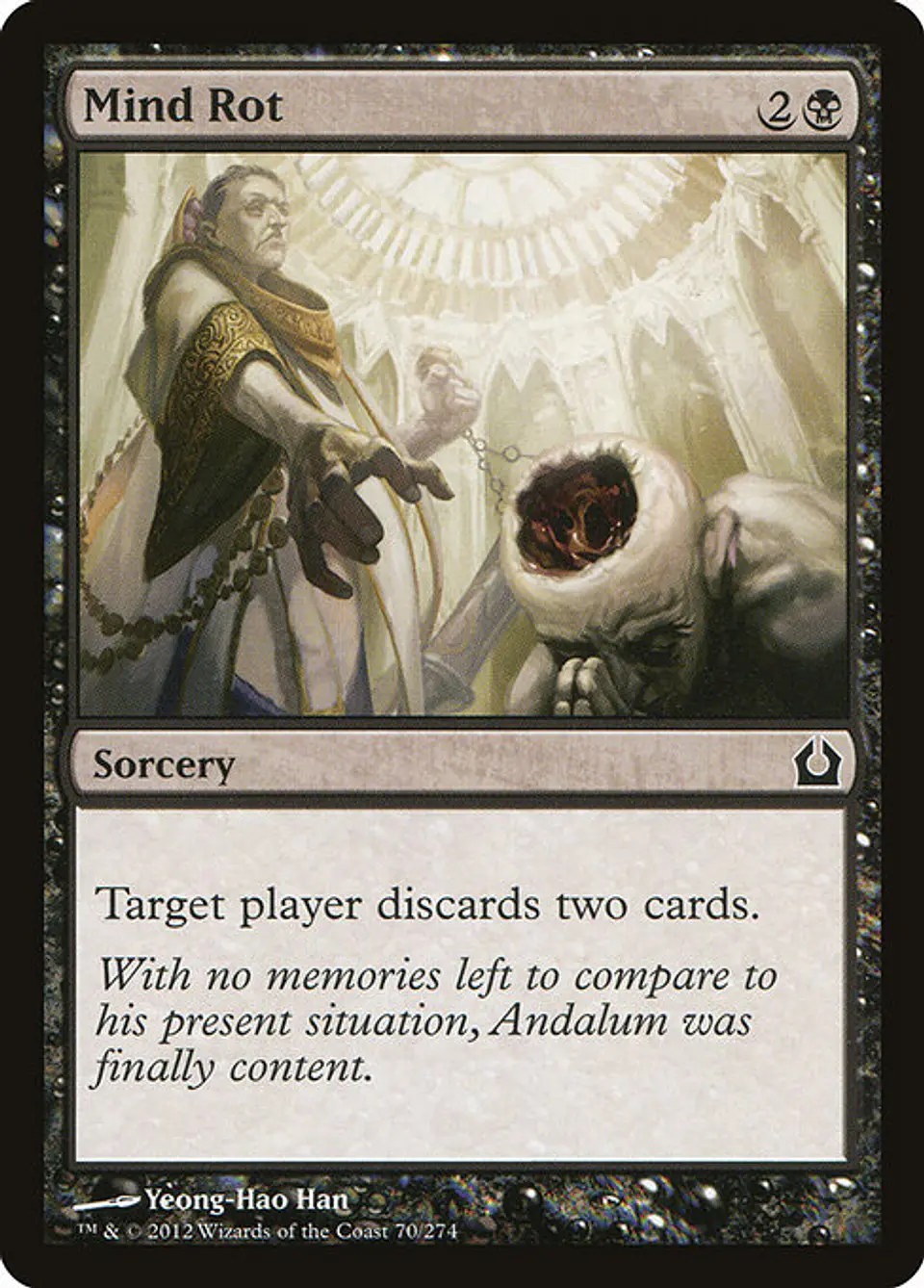 Carta Magic - FOIL Mind Rot - Idioma: Ingles - Edicion: Return to Ravnica 1