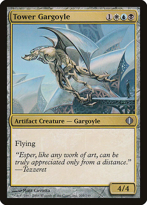 Carta Magic - FOIL Tower Gargoyle - Idioma: Ingles - Edicion: Shards of Alara