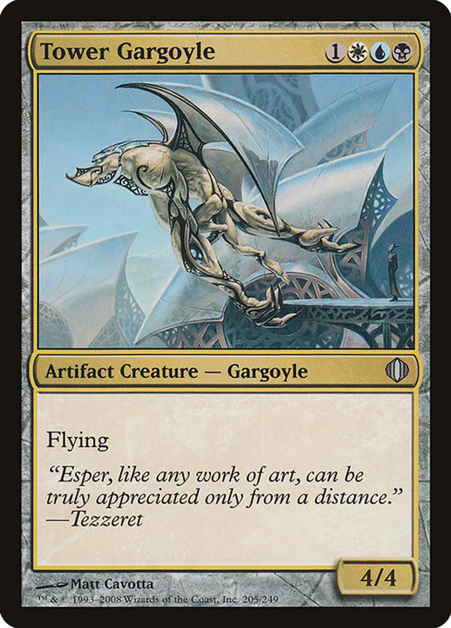 Carta Magic - FOIL Tower Gargoyle - Idioma: Ingles - Edicion: Shards of Alara 1