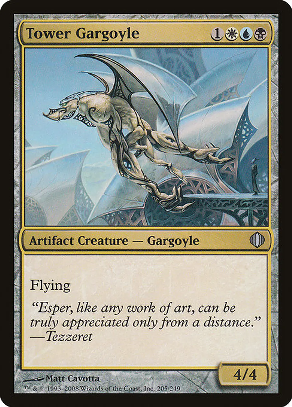 Carta Magic - FOIL Tower Gargoyle - Idioma: Ingles - Edicion: Shards of Alara 1