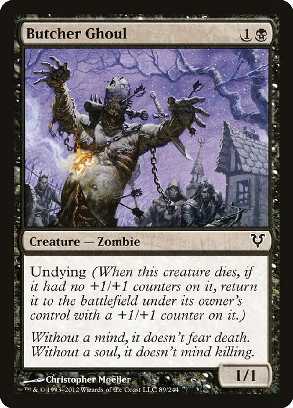 Carta Magic - FOIL Butcher Ghoul - Idioma: Ingles - Edicion: Avacyn Restored 1