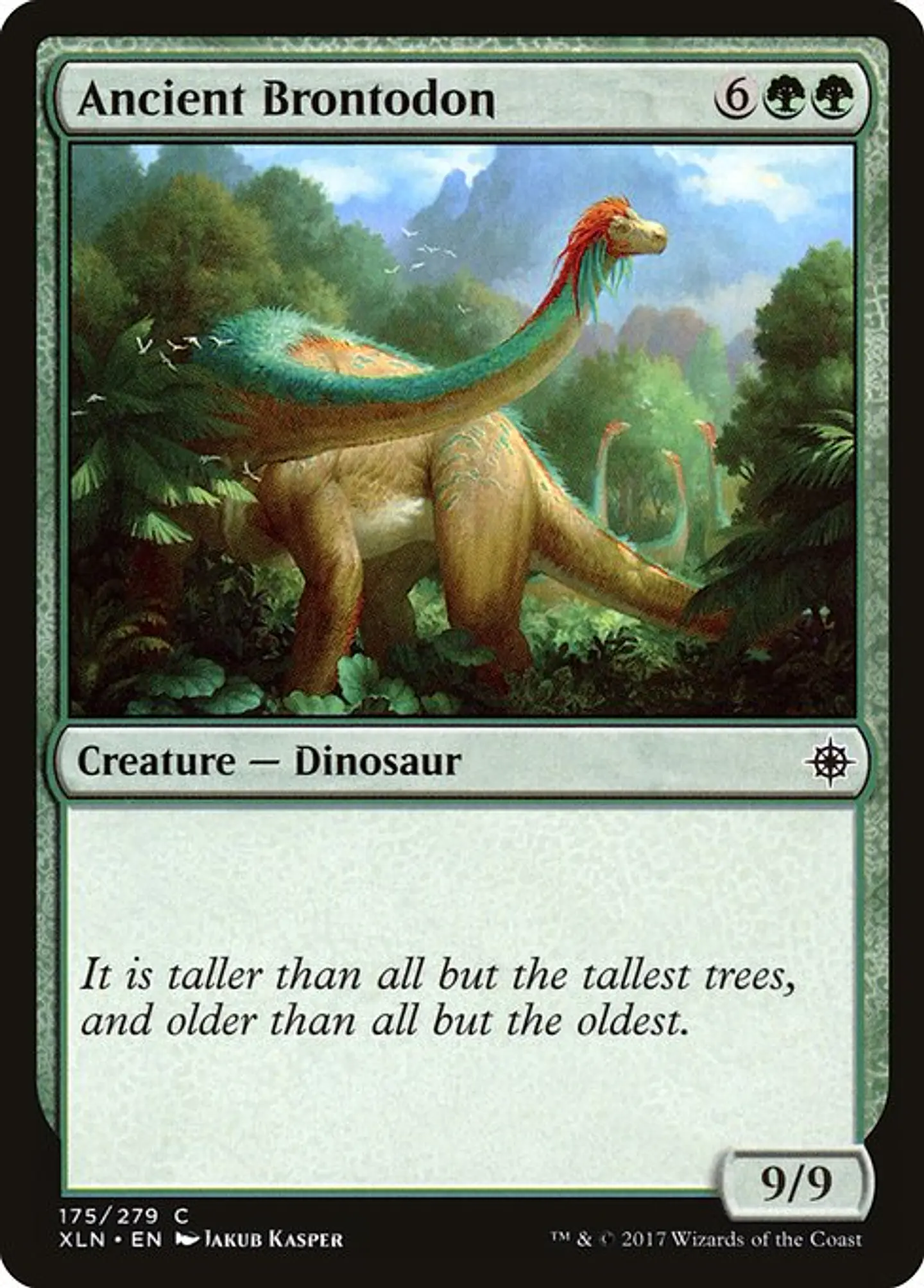 Carta Magic - FOIL Ancient Brontodon - Idioma: Espa–ol - Edicion: Ixalan 1