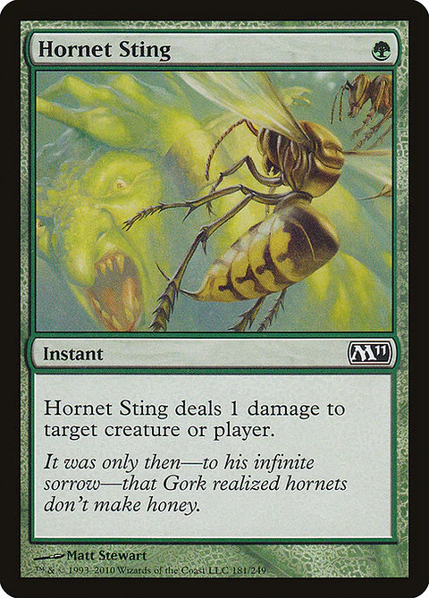 Carta Magic - FOIL Hornet Sting - Idioma: Ingles - Edicion: Magic 2011