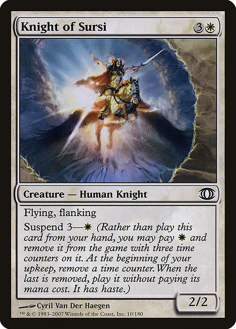 Carta Magic - FOIL Knight of Sursi - Idioma: Ingles - Edicion: Future Sight