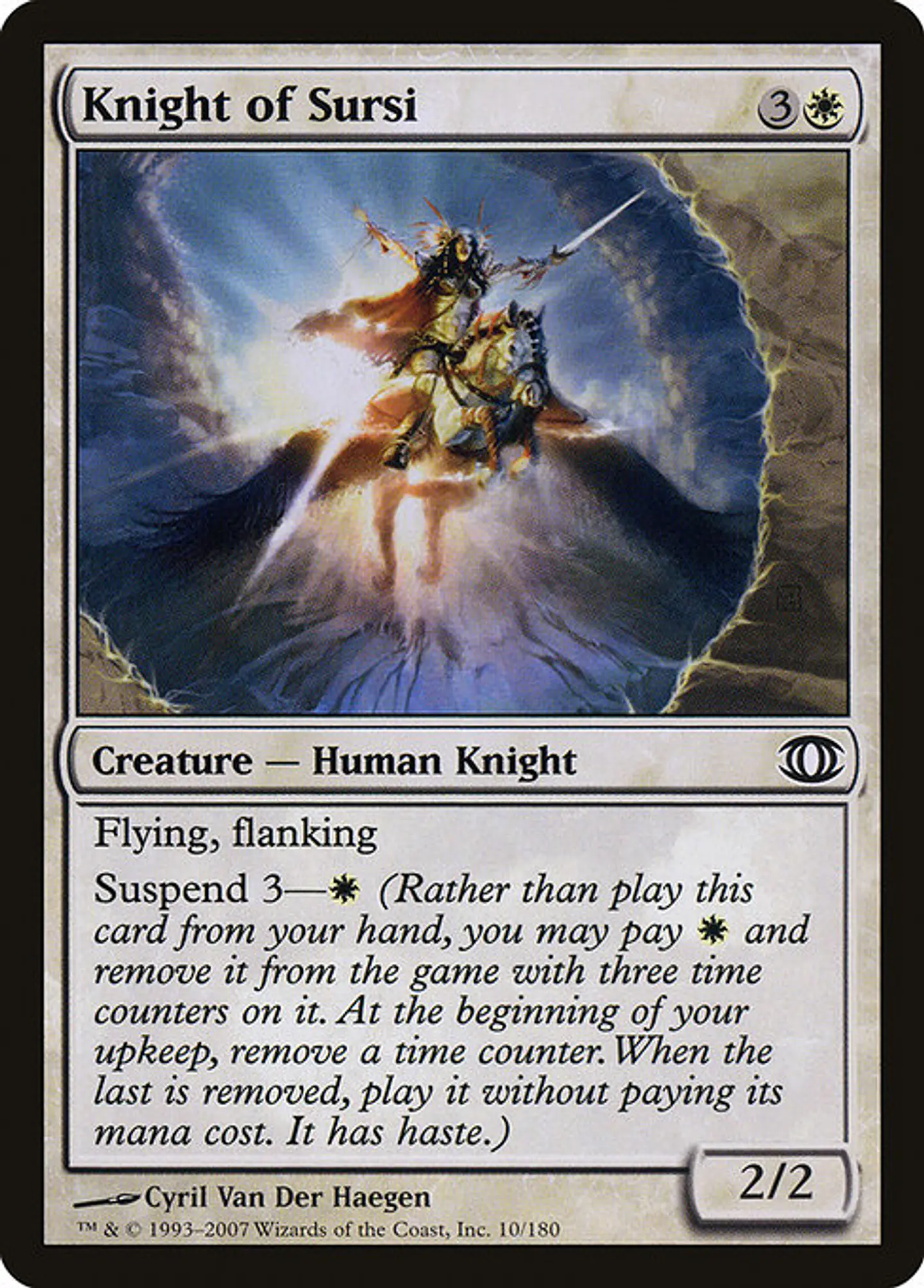 Carta Magic - FOIL Knight of Sursi - Idioma: Ingles - Edicion: Future Sight 1