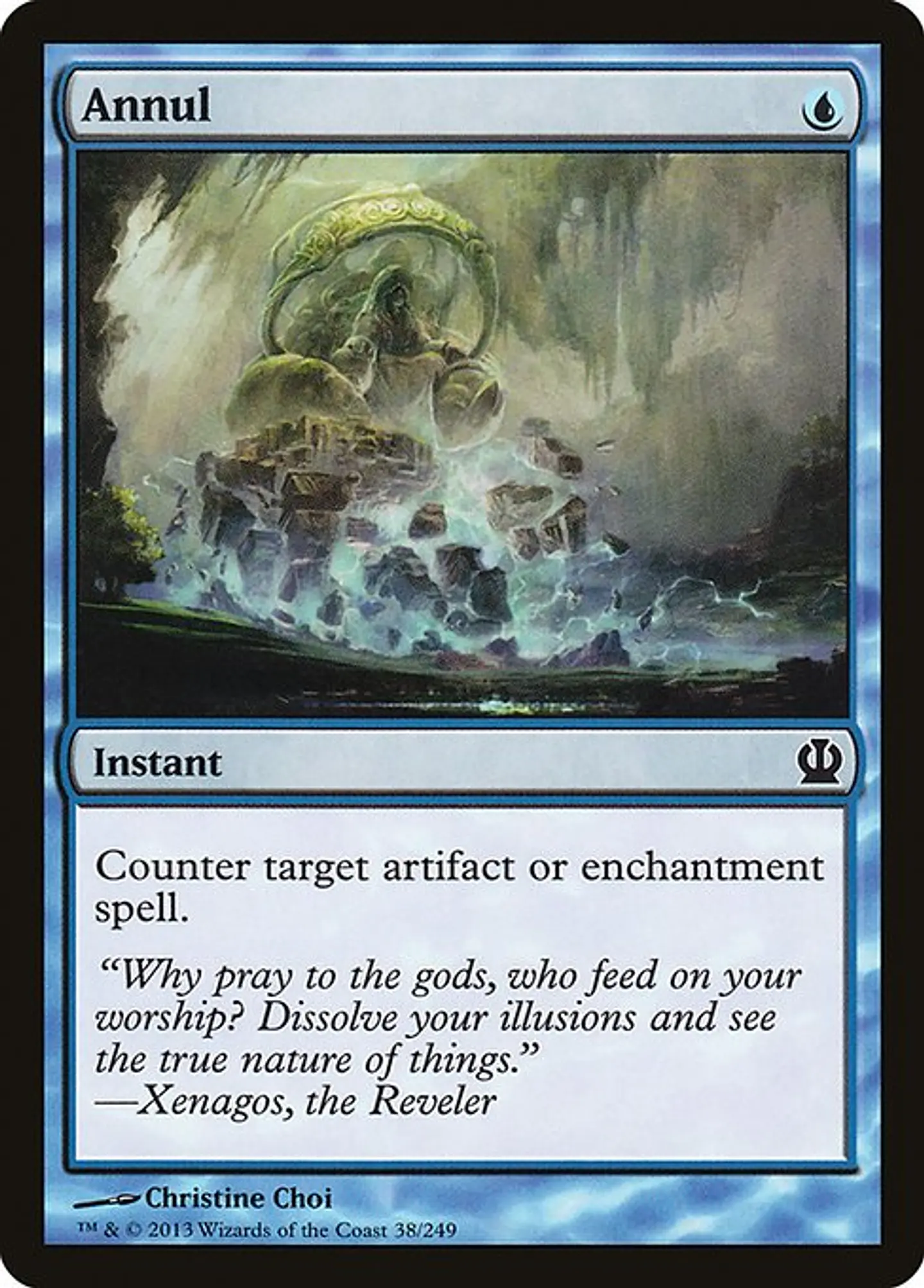 Carta Magic - FOIL Annul - Idioma: Espa–ol - Edicion: Theros 1