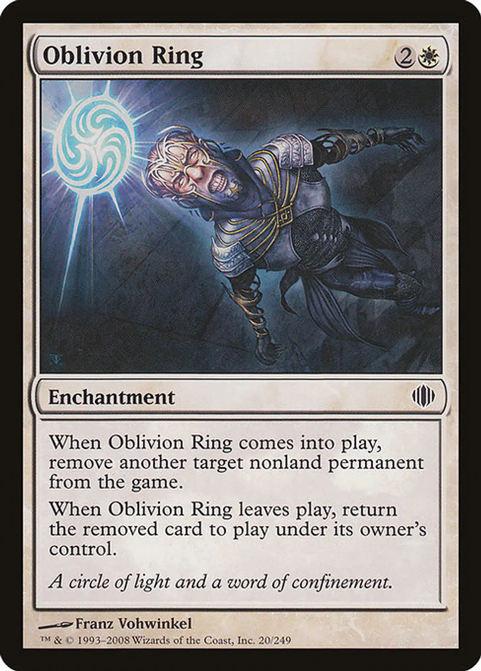 Carta Magic - FOIL Oblivion Ring - Idioma: Espa–ol - Edicion: Shards of Alara 1