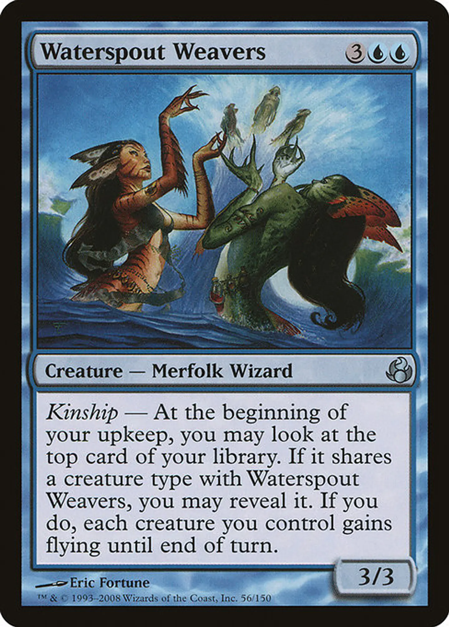 Carta Magic - FOIL Waterspout Weavers - Idioma: Ingles - Edicion: Morningtide 1
