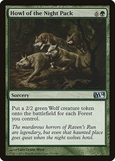 Carta Magic - FOIL Howl of the Night Pack - Idioma: Espa–ol - Edicion: Magic 2014