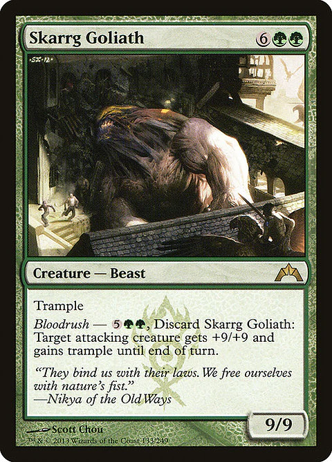 Carta Magic - FOIL Skarrg Goliath - Idioma: Ingles - Edicion: Gatecrash