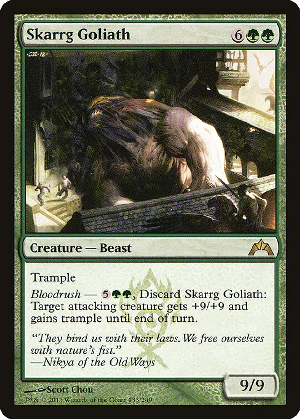 Carta Magic - FOIL Skarrg Goliath - Idioma: Ingles - Edicion: Gatecrash 1