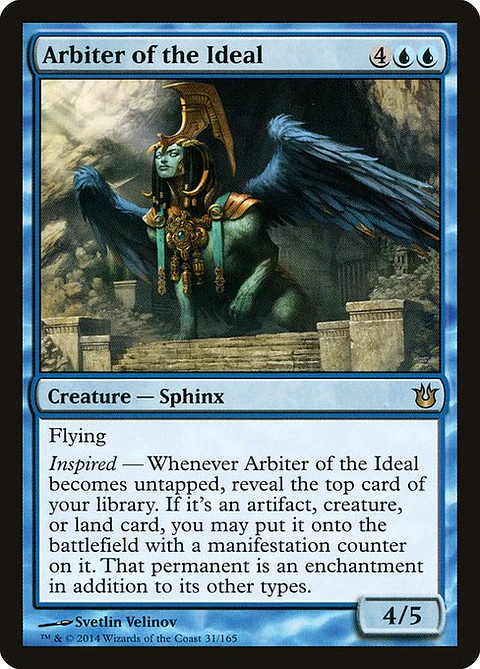 Carta Magic - FOIL Arbiter of the Ideal - Idioma: Ingles - Edicion: Born of the Gods