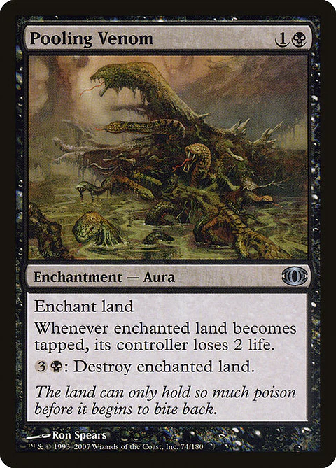Carta Magic - FOIL Pooling Venom - Idioma: Ingles - Edicion: Future Sight