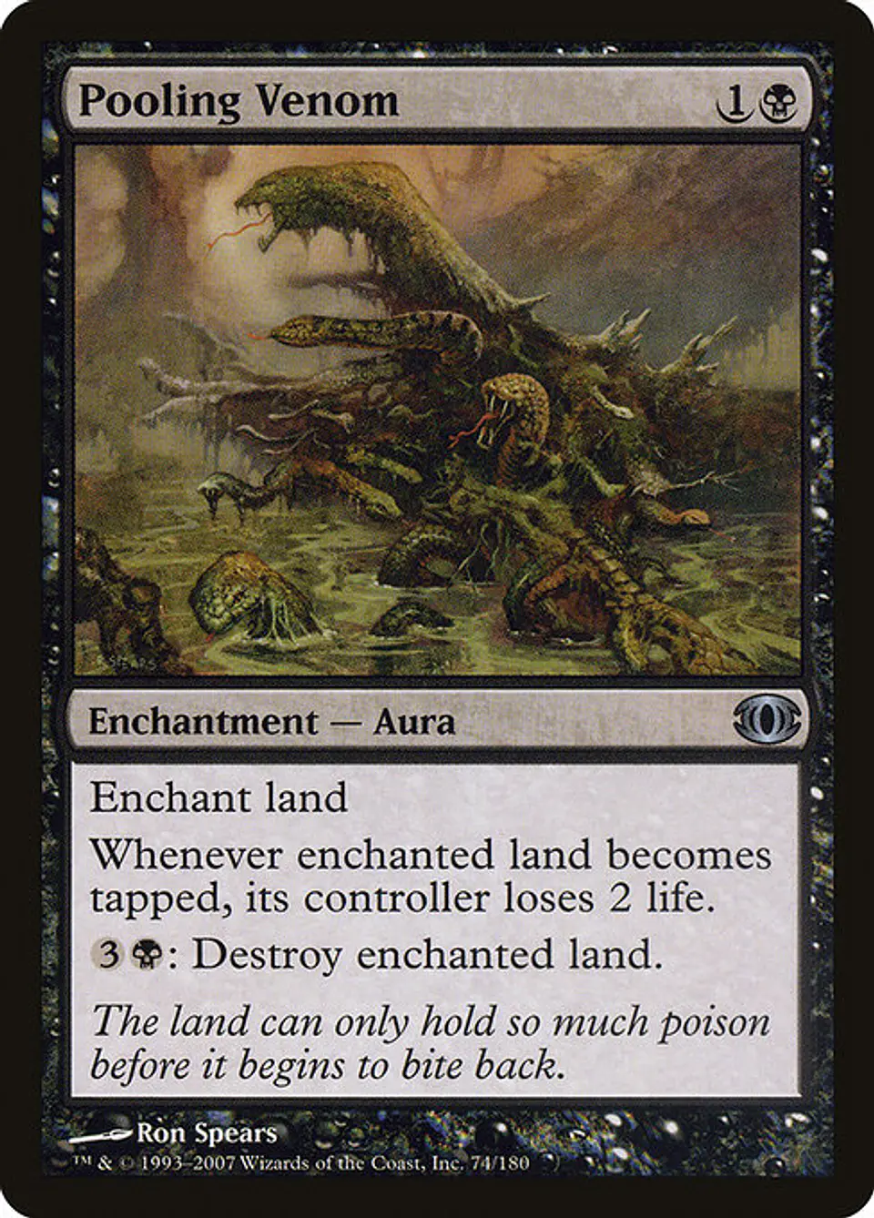 Carta Magic - FOIL Pooling Venom - Idioma: Ingles - Edicion: Future Sight 1