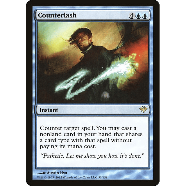 Carta Magic - FOIL Counterlash - Idioma: Espa–ol - Edicion: Dark Ascension